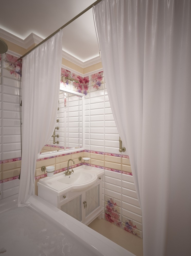 Provence in bathroom