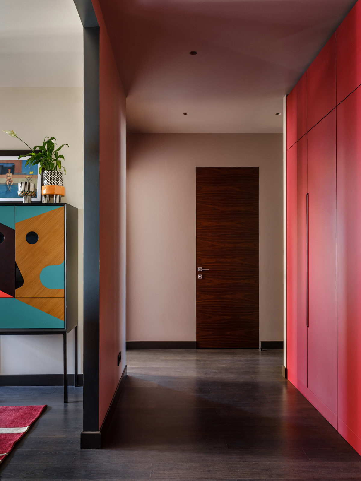 Яркая квартира 90 м² в Москве