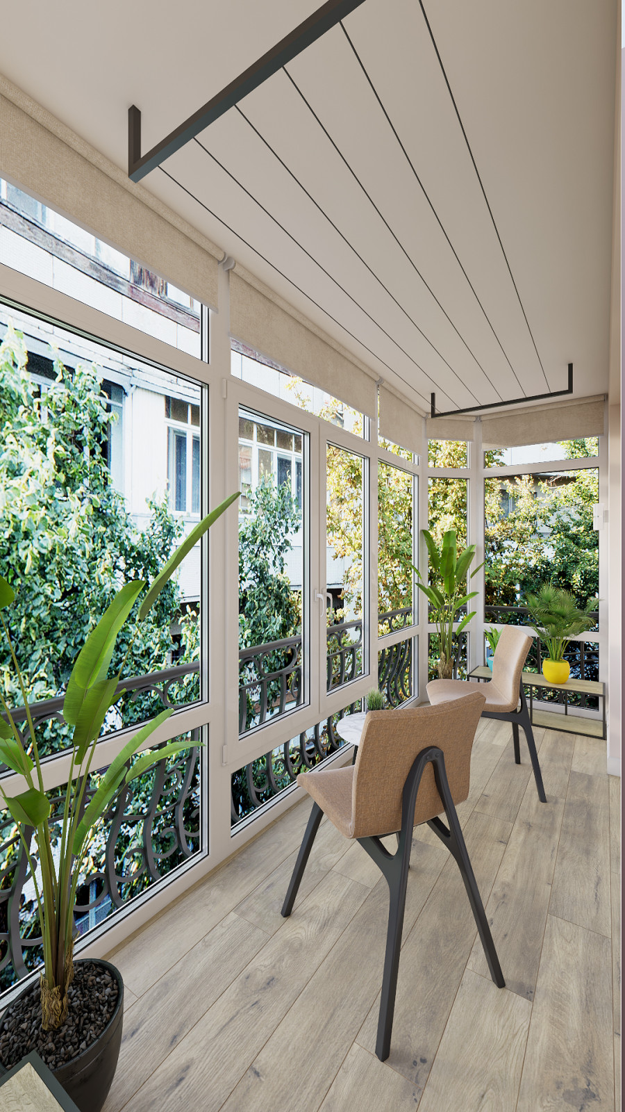 Дизайн двухкомнатной квартиры 44 м2