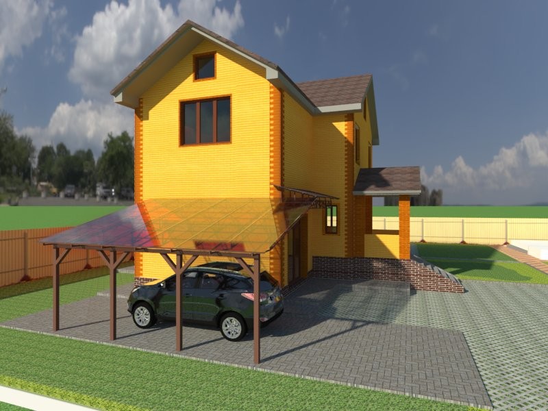 Обложка проекта: Навес 4 х 6 м