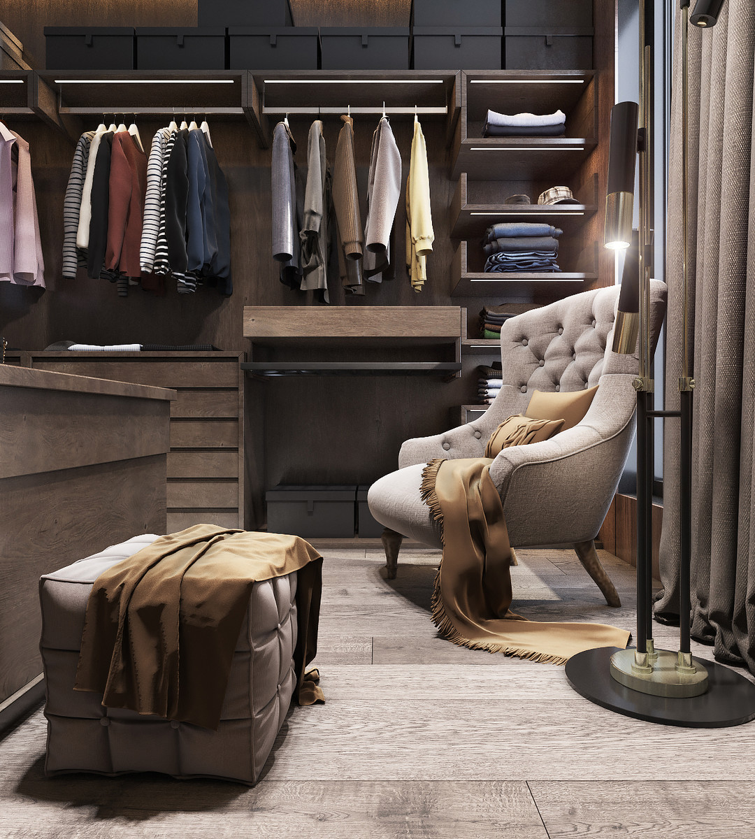 Интерьер загородного  дома