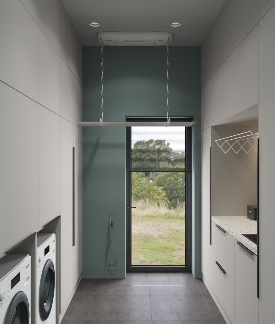 Дом в Репинских усадьбах. Постирочная