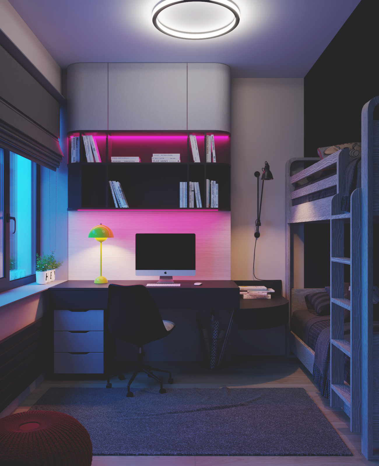 Дизайн-проект квартиры в ЖК Main House, 100 кв.м