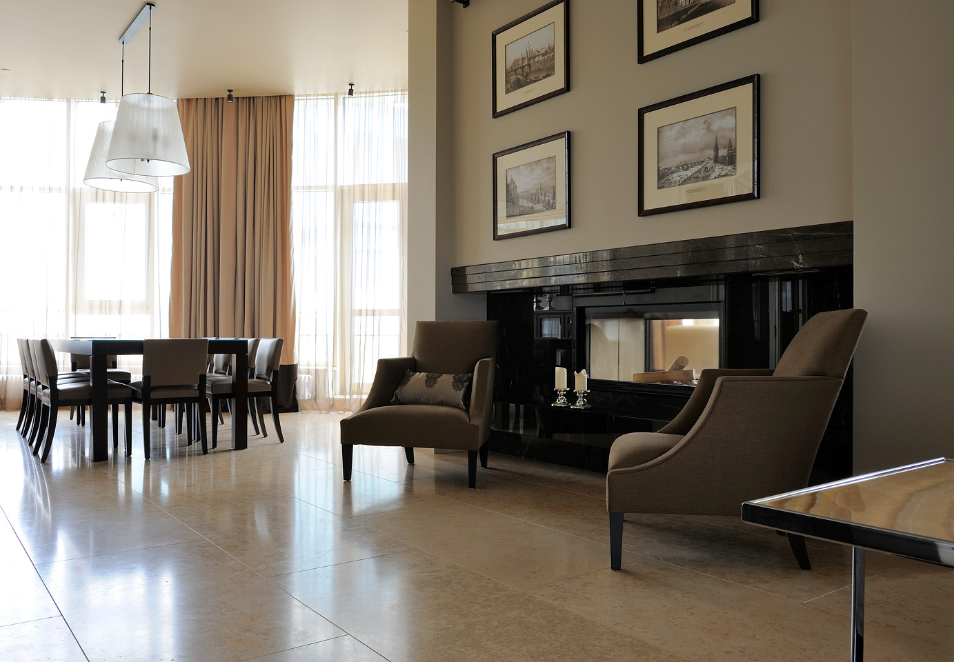 Интерьеры в загородном доме