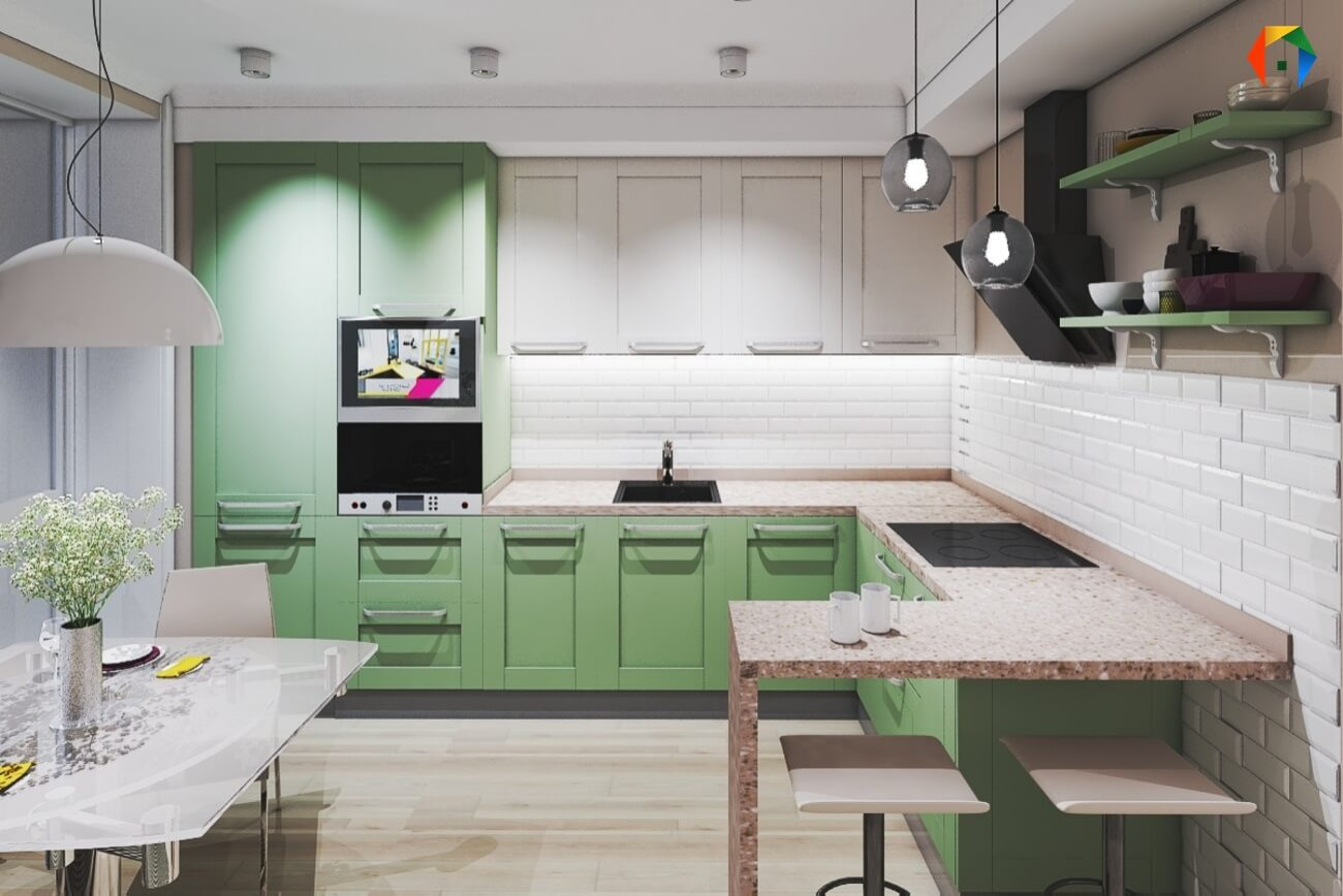 Березовая аллея. Дизайн проект двухкомнатной квартиры