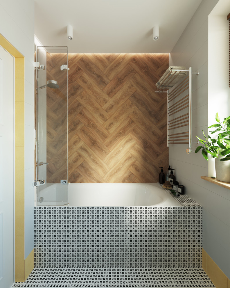 Проект с лососевой кухней