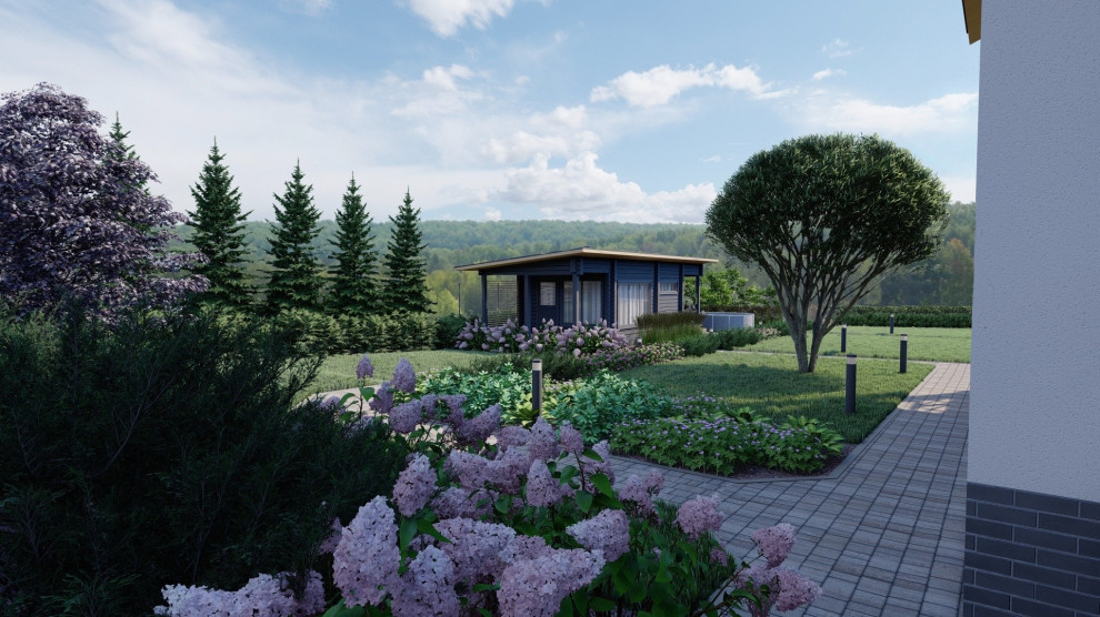 Лиловый холм