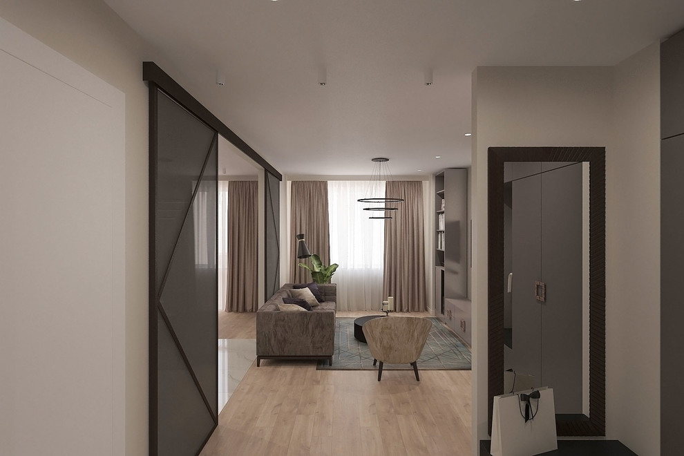 Интерьер небольшой квартиры для двух сестер