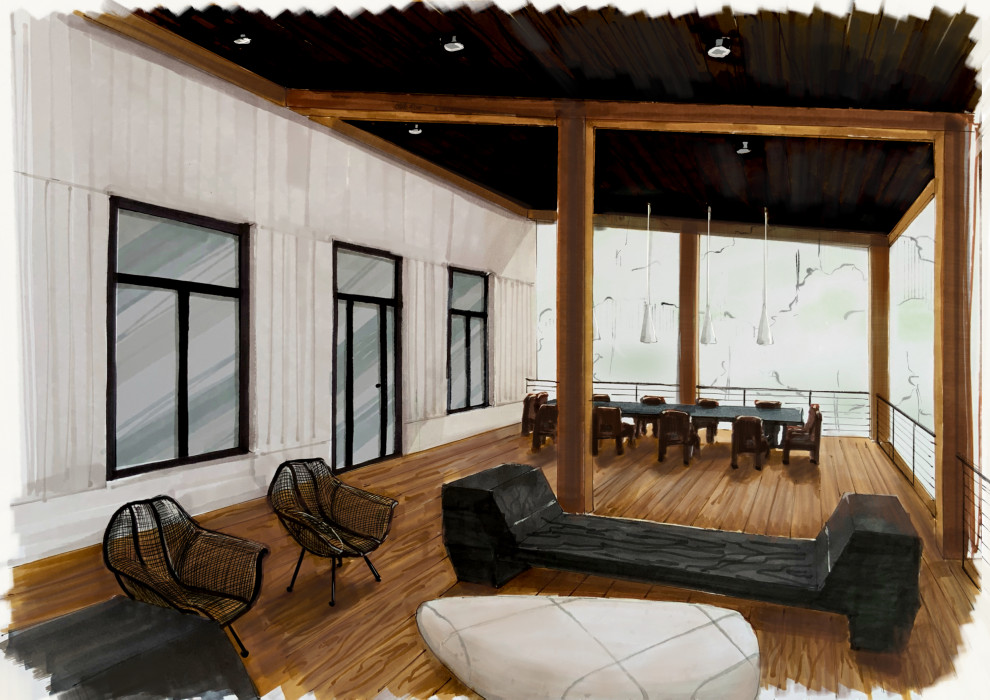 Проект "Персональный север" (Дом в Крекшино, 350 кв. м)