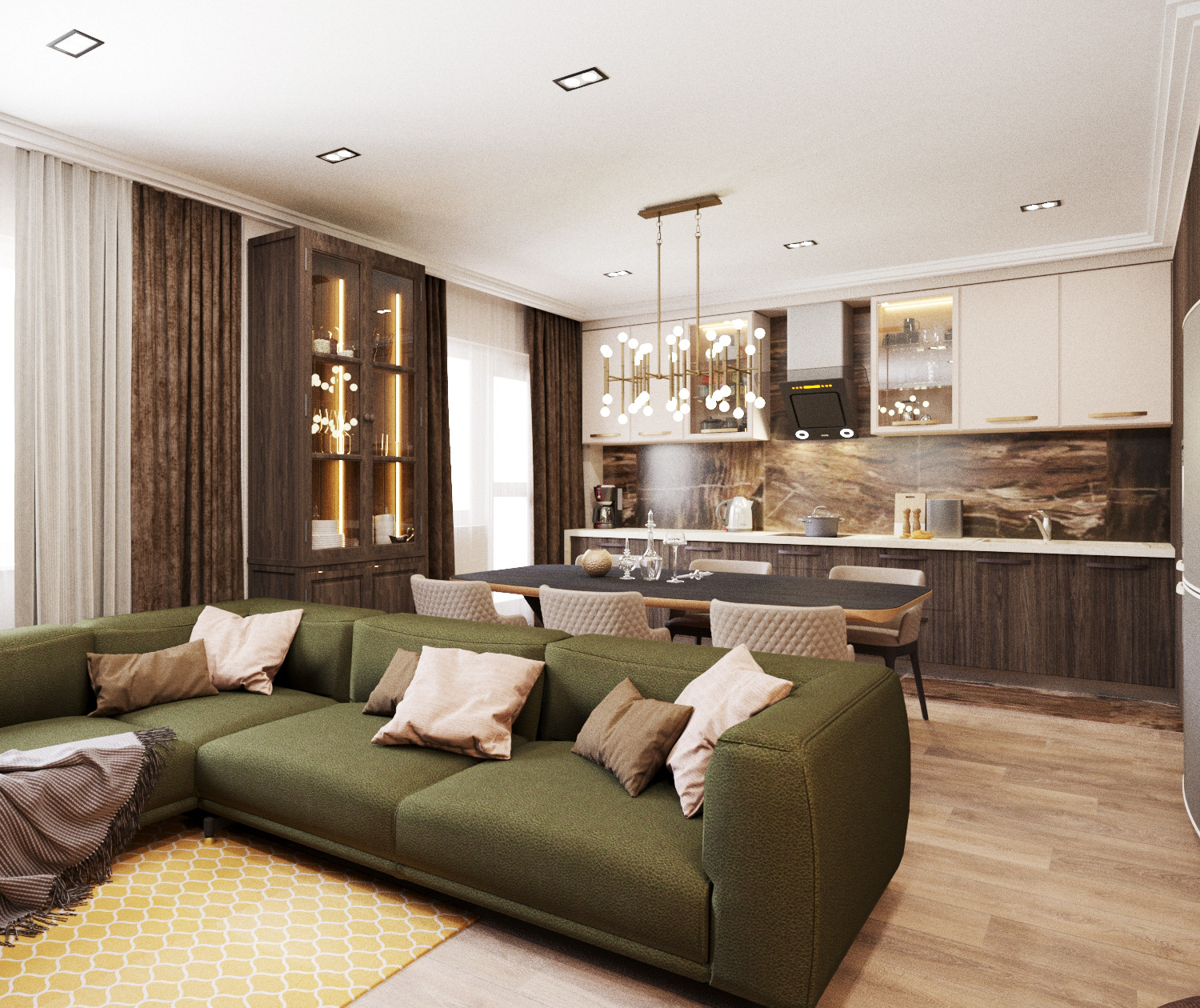 Обложка проекта: Квартира в современном стиле