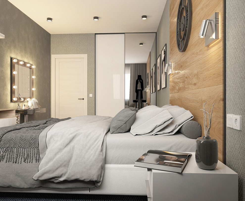 Дизайн-проект двухкомнатной квартиры "Жемчужина Зеленограда"