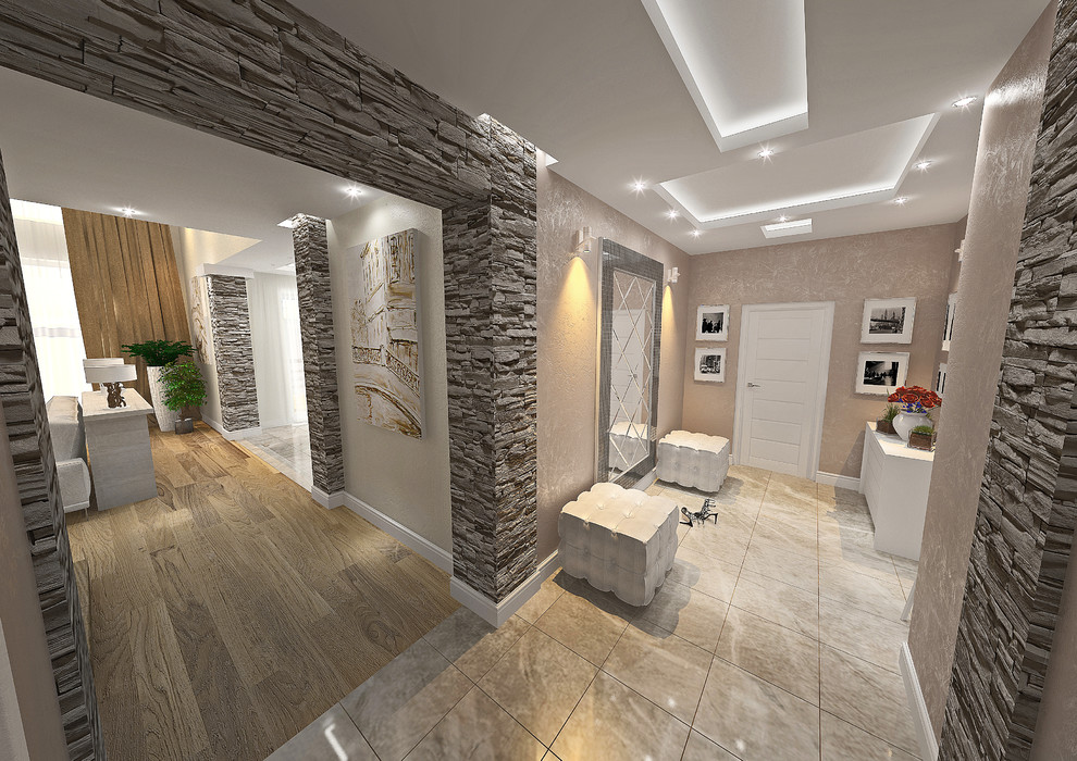 Дизайн интерьера молодой супружеской пары в КП Липово