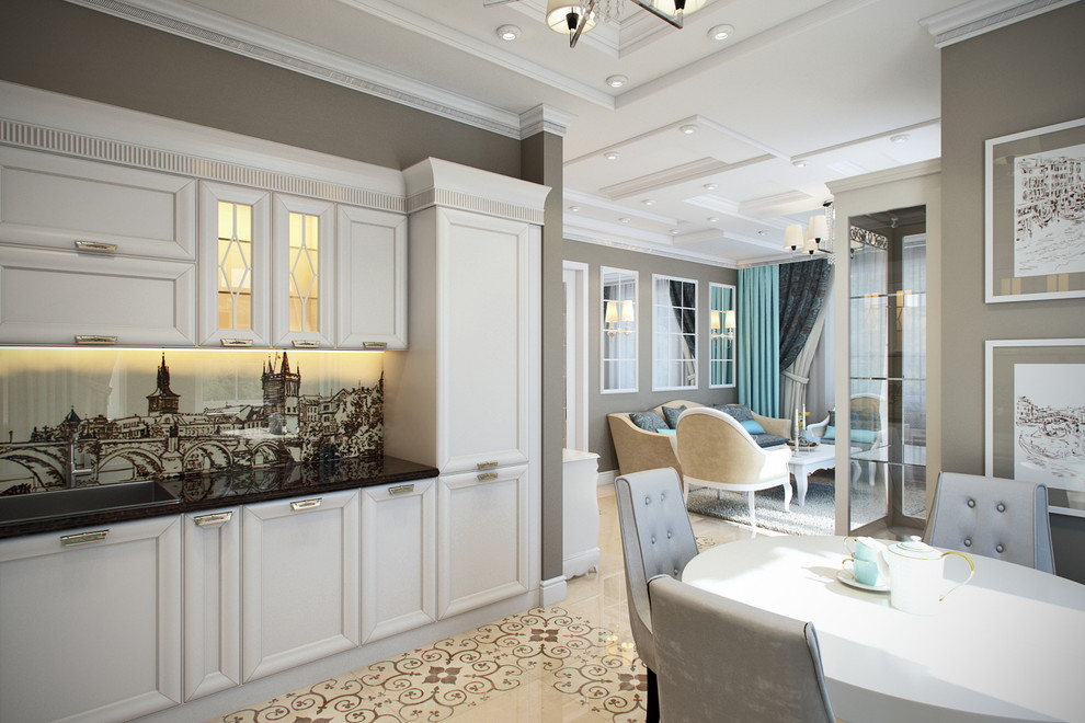 Дизайн интерьера загородного дома г. Москва КП Новое Лапино