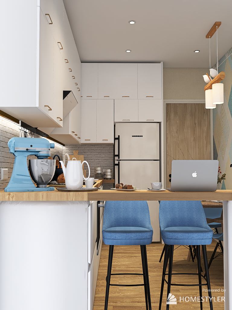 Санузел и кухня с Сталинке