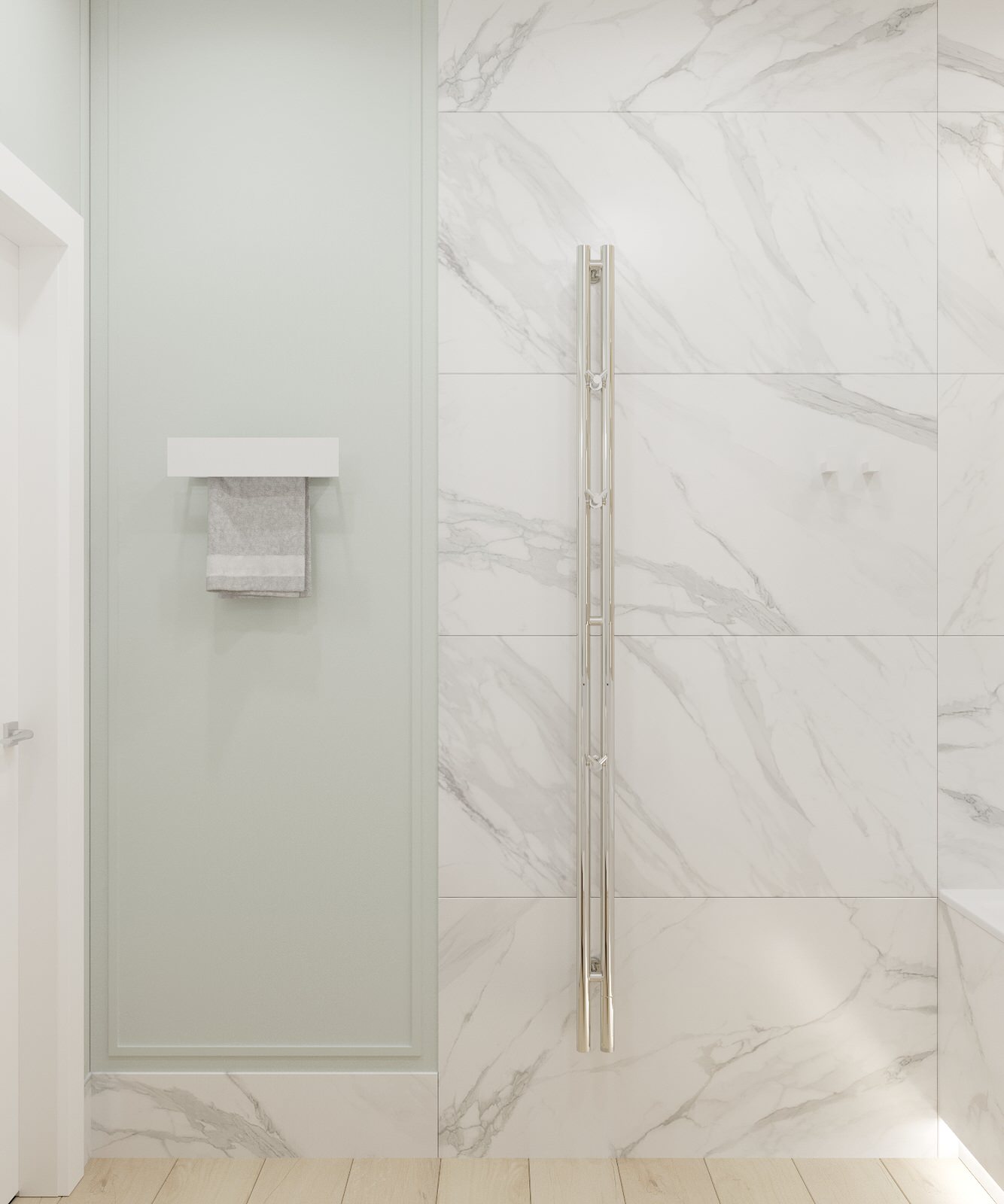 Ванная комната в ЖК Аристократ