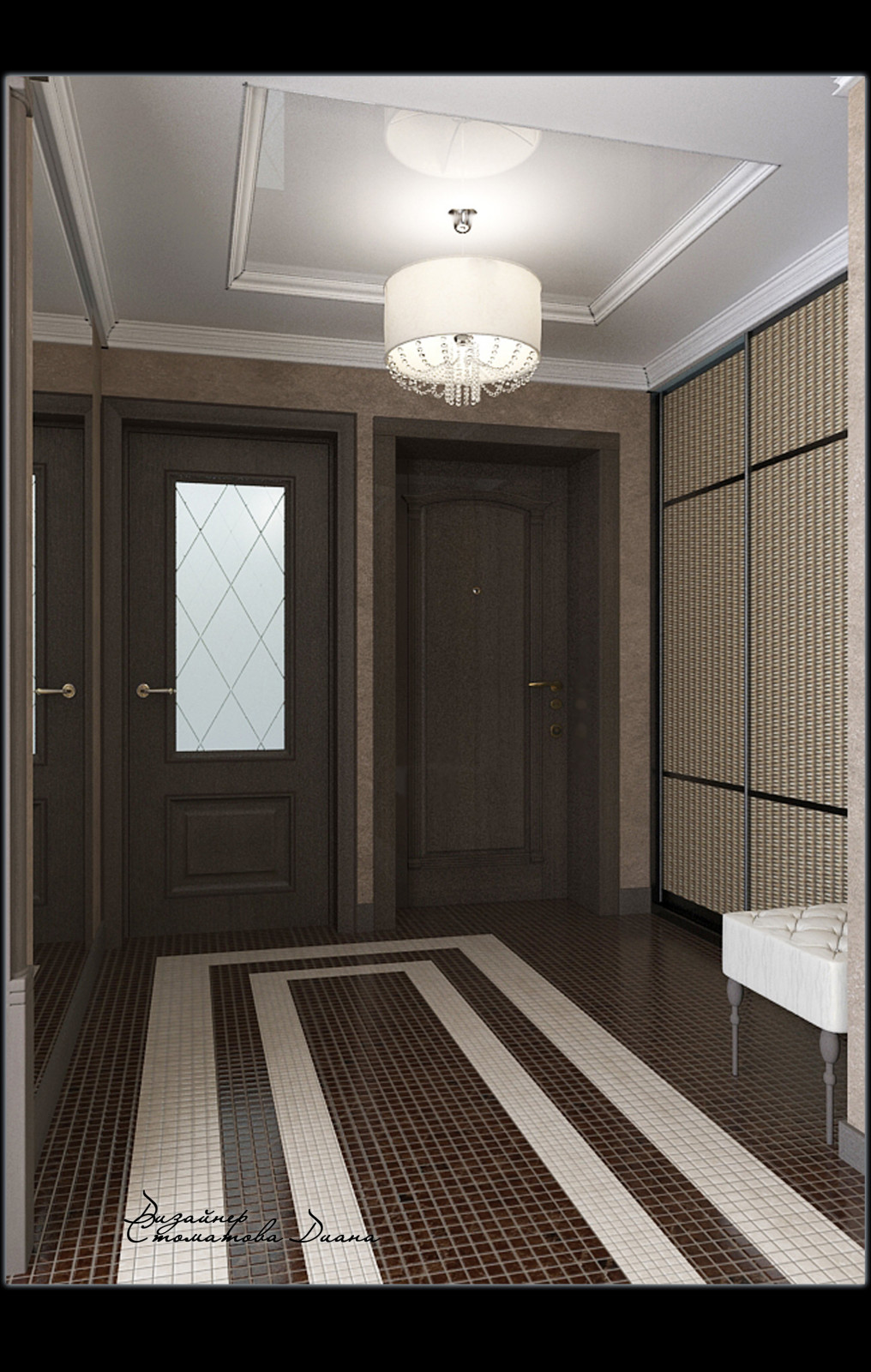 Квартира "классика в зеленом"