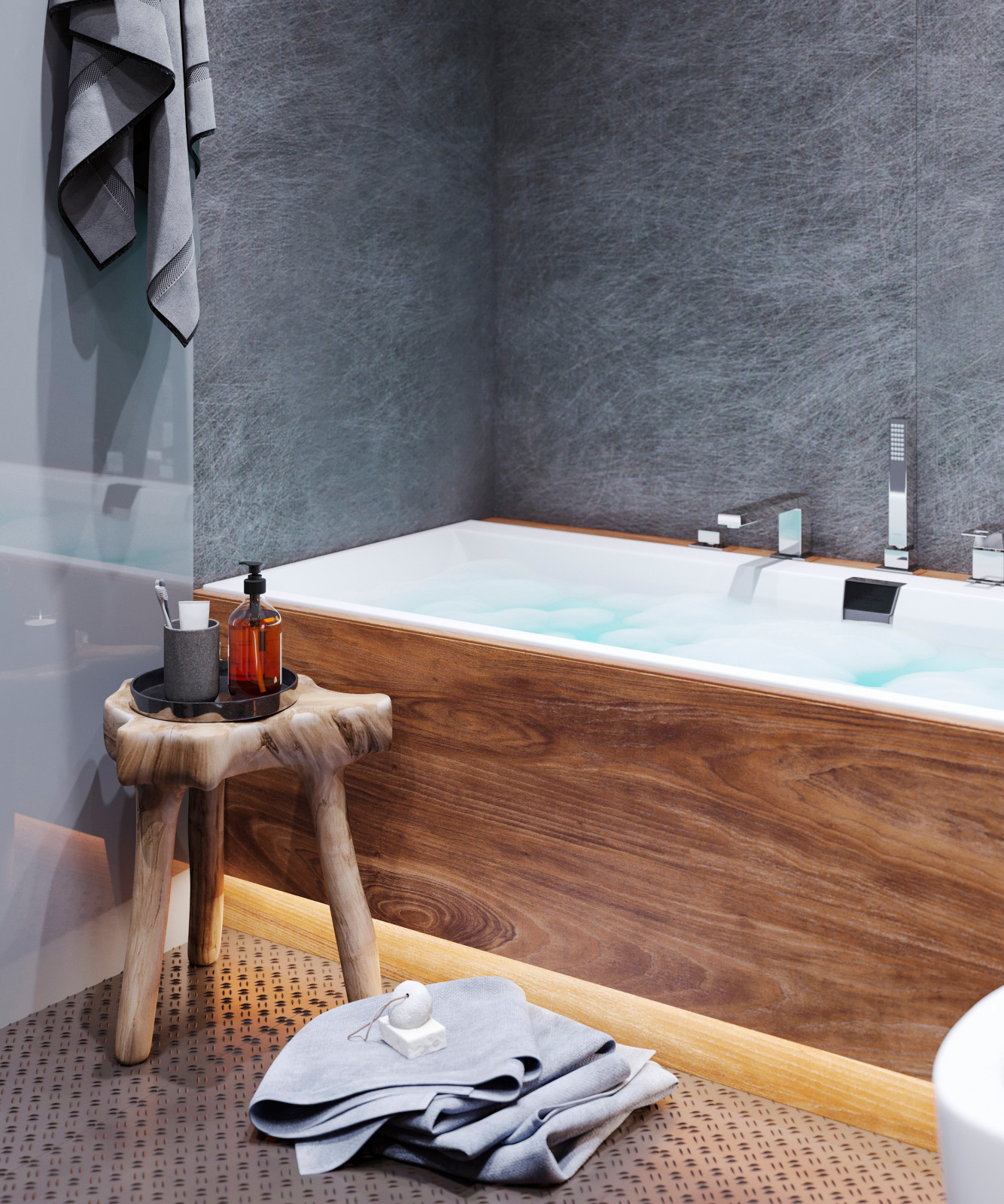 Интерьер квартиры в ЖК "5 Звезд"