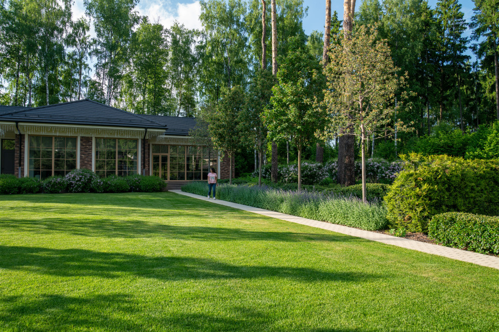 Вилла в стиле Райта. КП "Грибово" 2018 г.