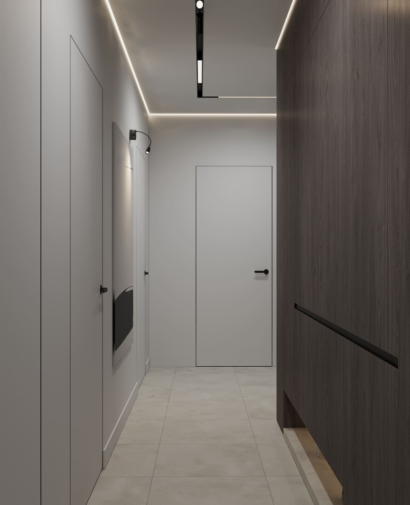 Дизайн-проект квартиры для семейной пары в современном стиле