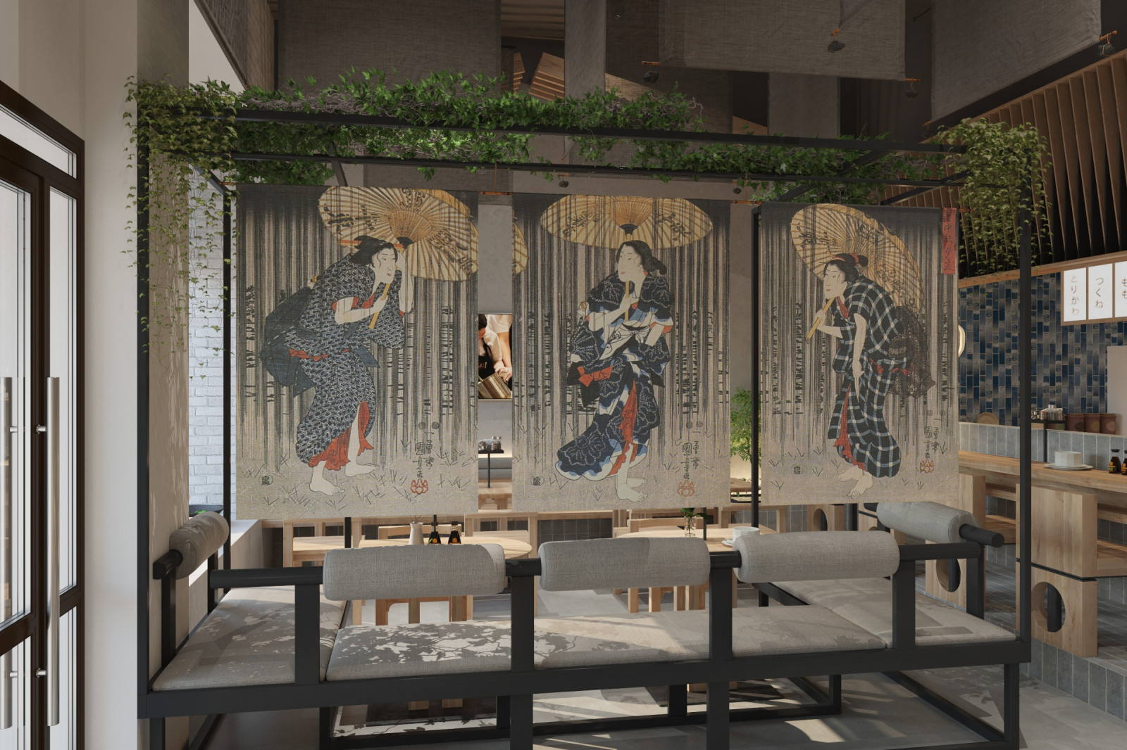 Интерьер РАМЕННОЙ