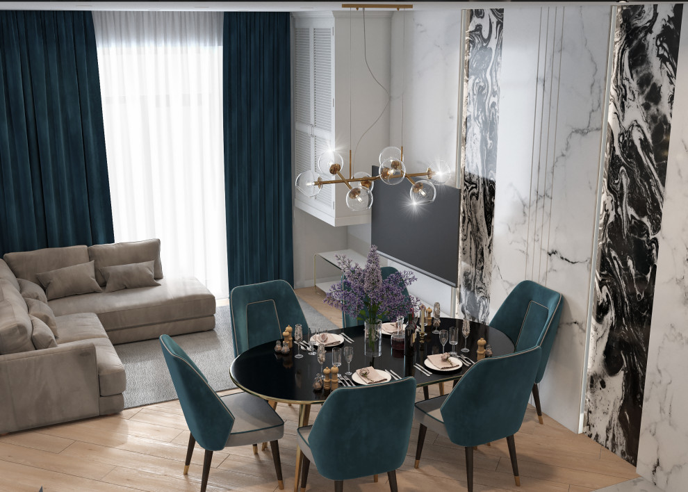 Дизайн проект 3-х этажного таунхауса