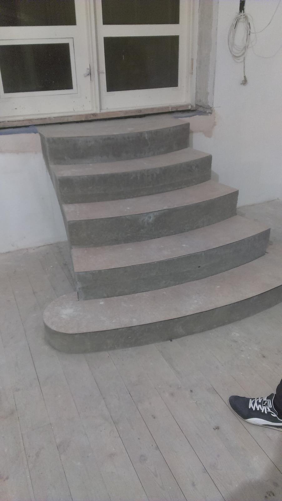 Обложка проекта: Частный дом.Лестница дерево ясень