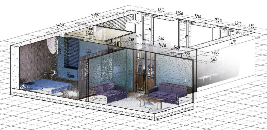 Обложка проекта: Чертежи квартиры