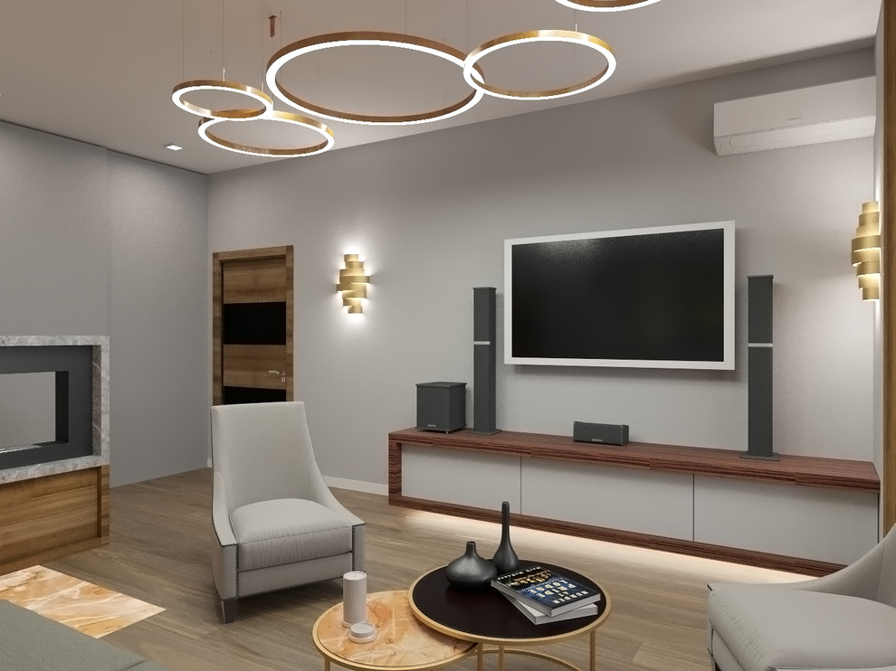 Проект двухкомнатной квартиры в ЖК "Уфимский Кремль"