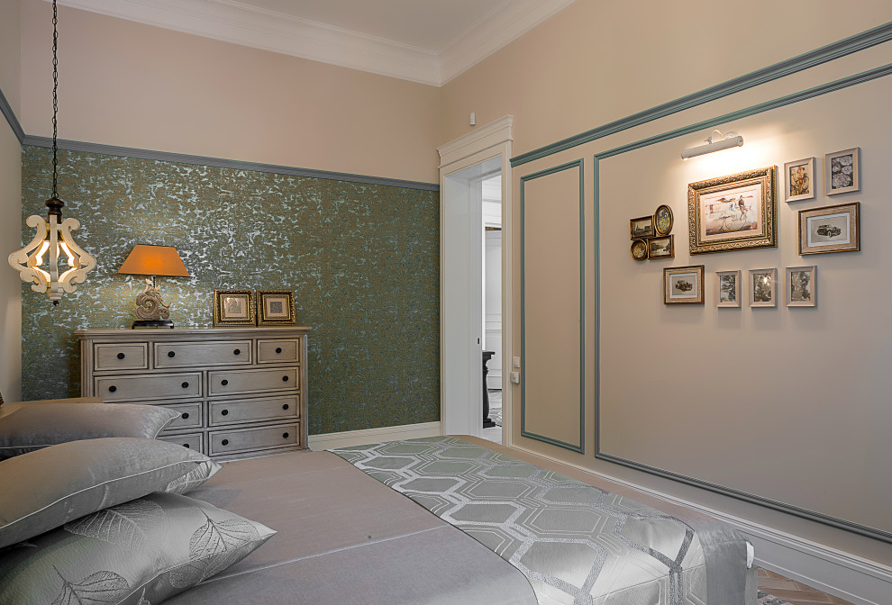 Спальня родителей "Деревенский шик с историей"