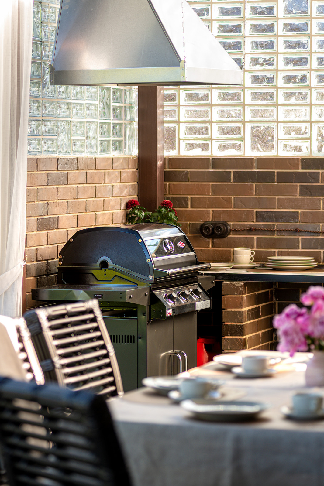 Кухня недели: терраса для актрисы Екатерины Климовой