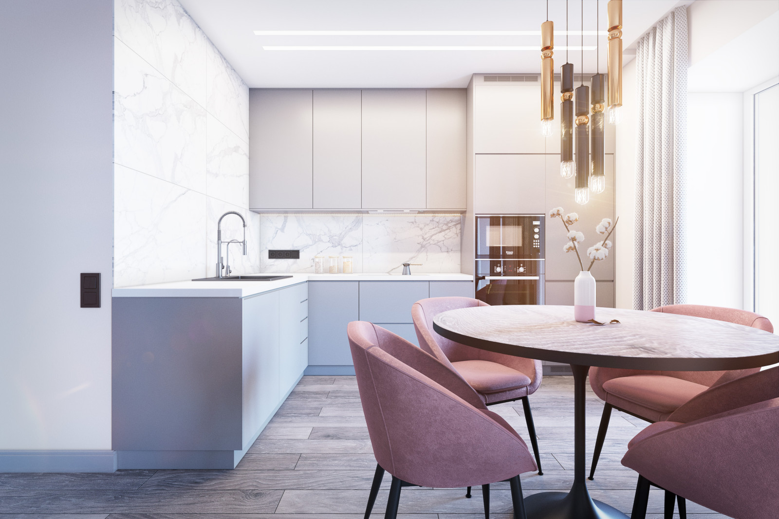 дизайн 2-х комнатной квартиры