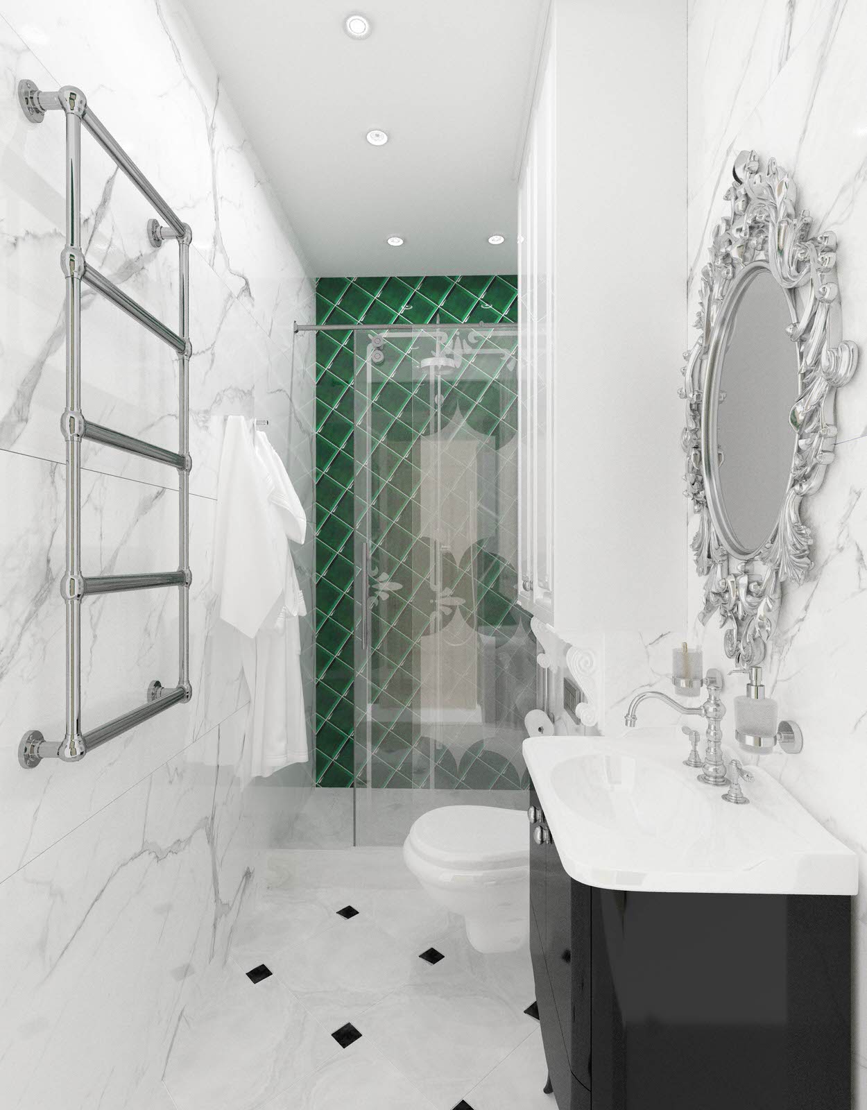 Квартира в ЖК Имперский, 105 м2