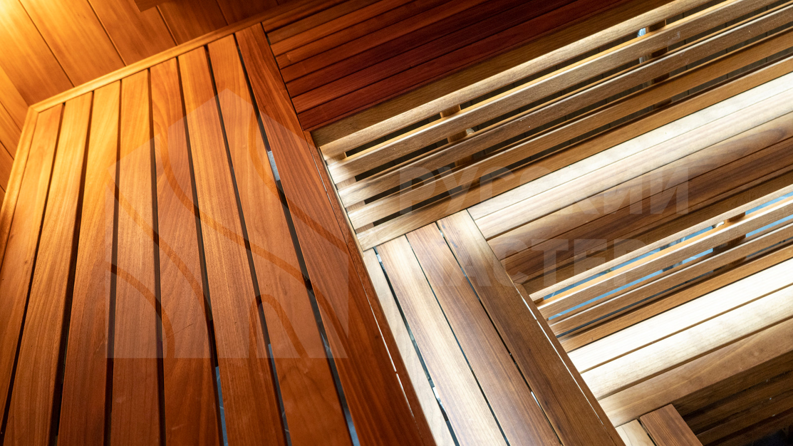 Обзор парной из экзотической и редкой древесины Фраке