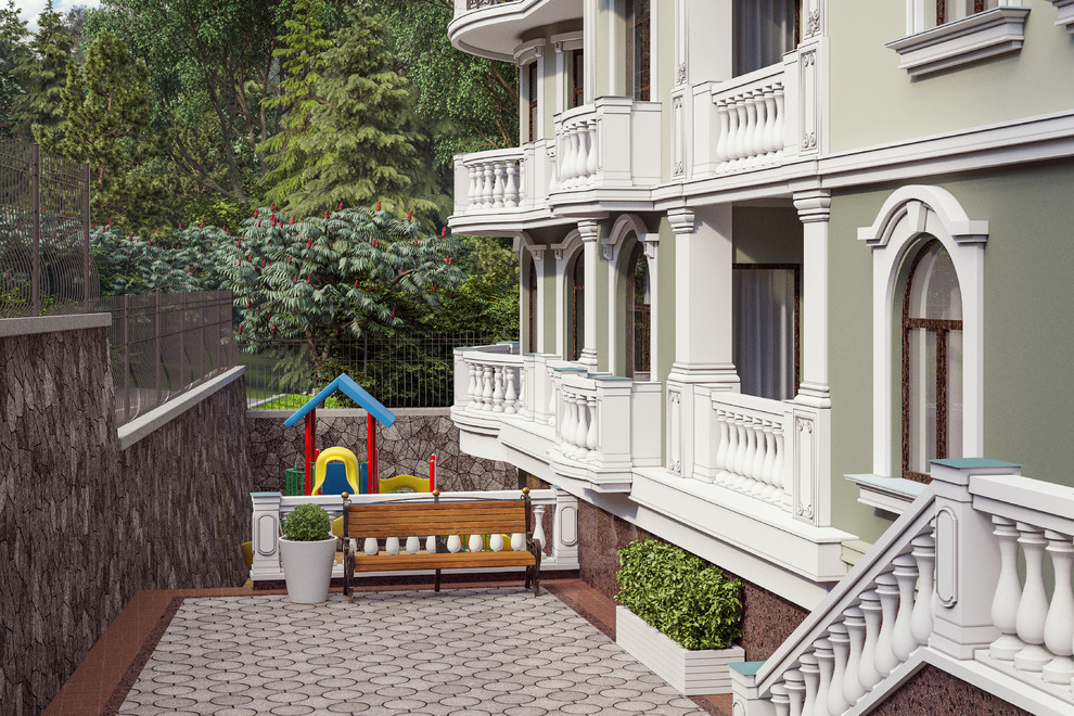 Фасад ЖК Бархатный Сезон