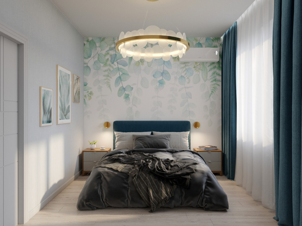 Обложка проекта: Спальня с гардеробной в таун-хаусе. Кемеровская обл.