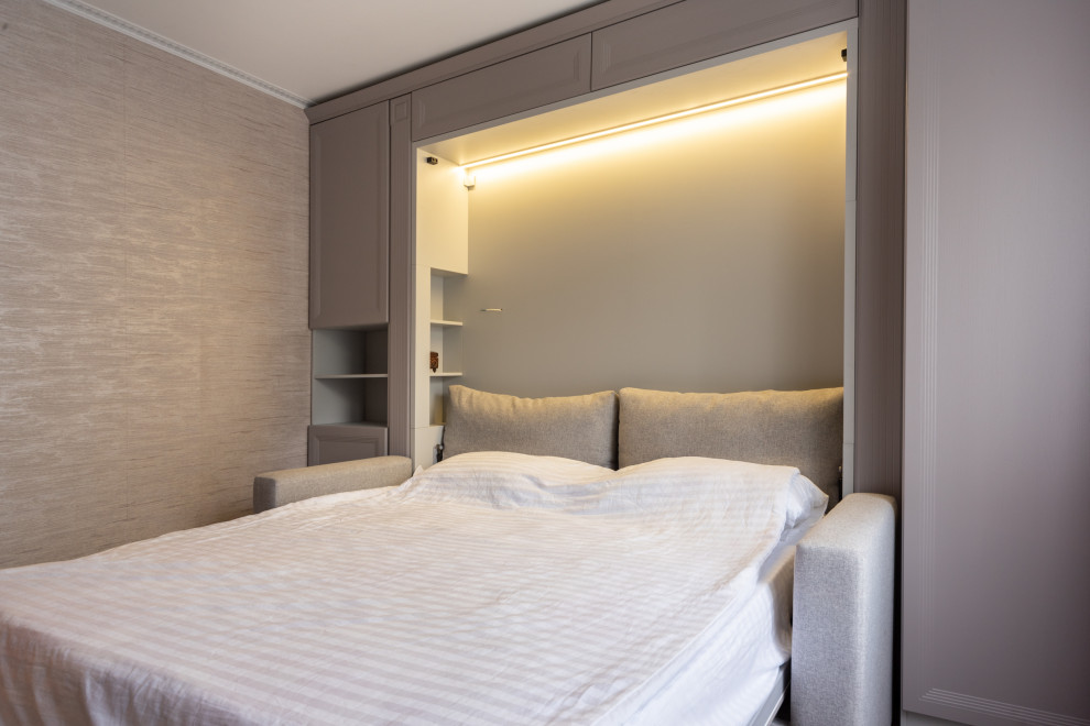 Шкаф кровать трансформер в классическом стиле