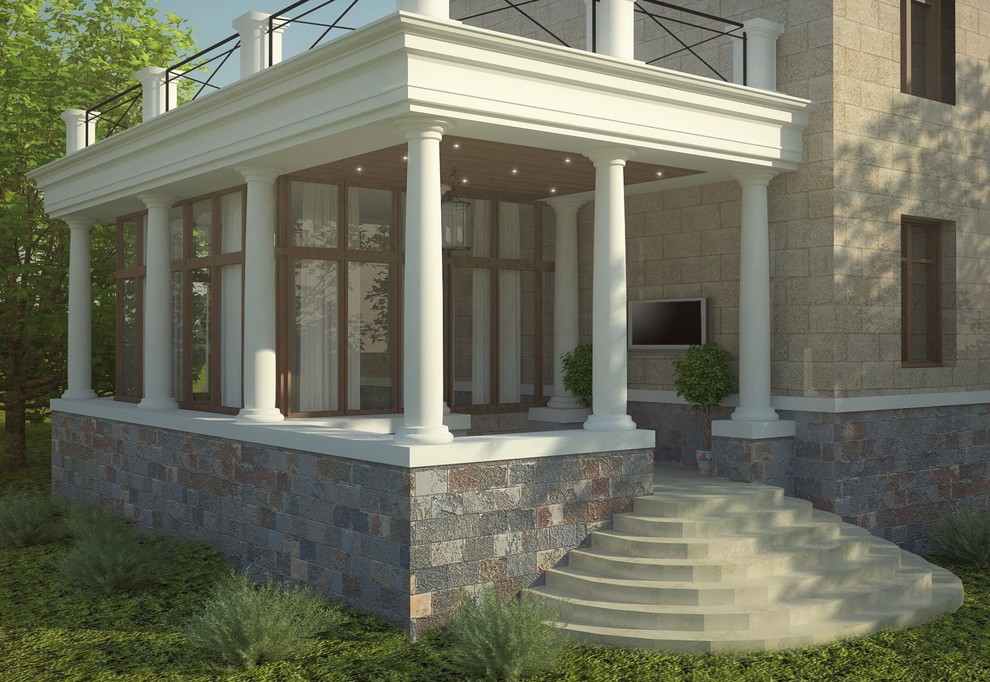 Загородный дом Монолит