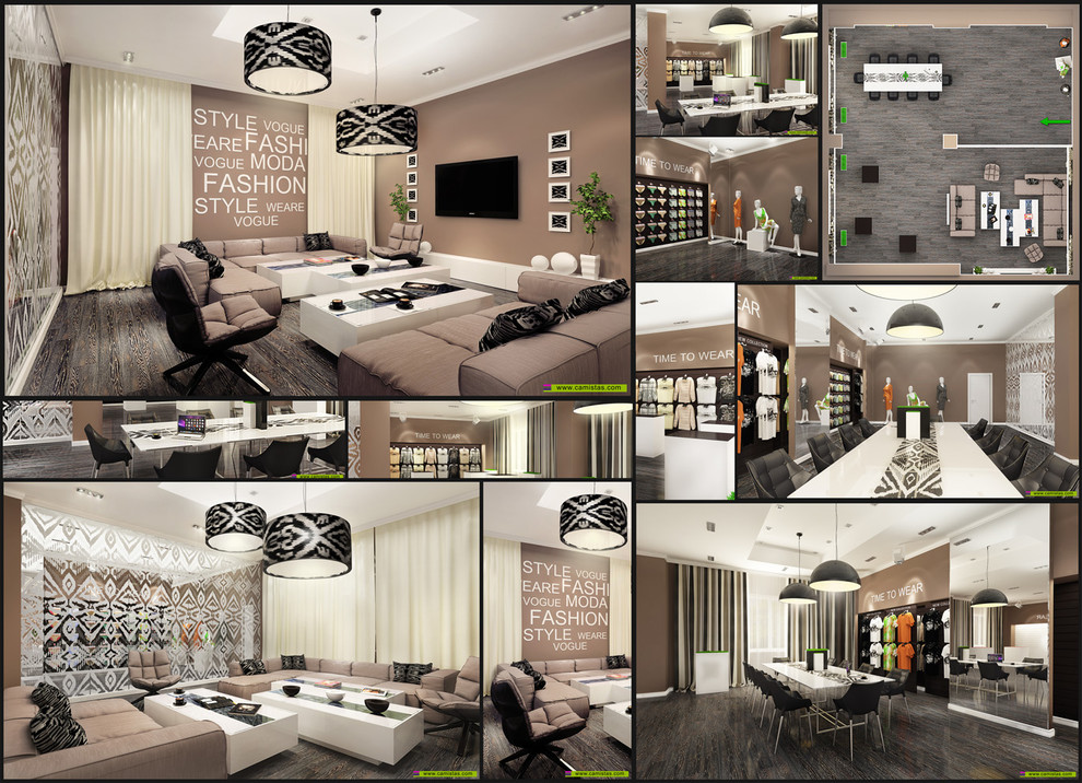 Fashion Show-room. Design by CAMISTAS