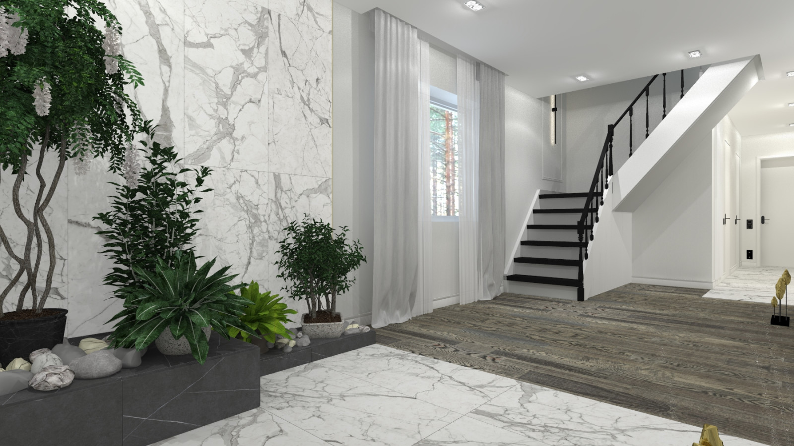 ДОМ В РОСЛАВЛЕ В СИНИХ ОТТЕНКАХ