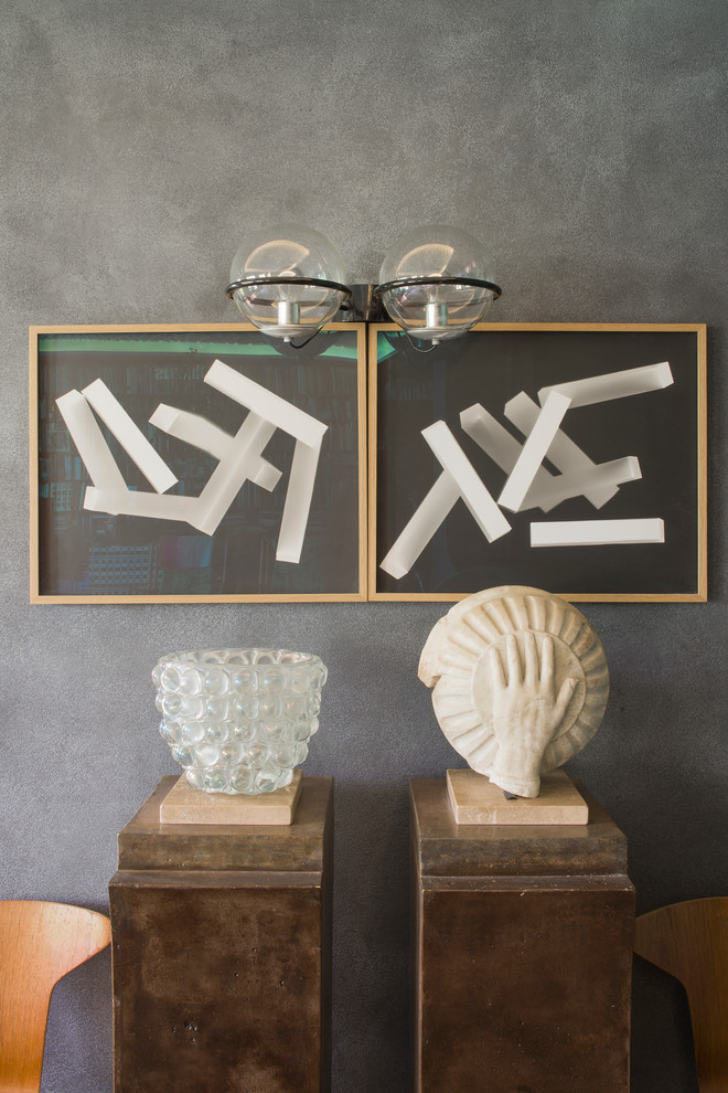 Houzz Франция: Парижская квартира, полная артистичных эффектов