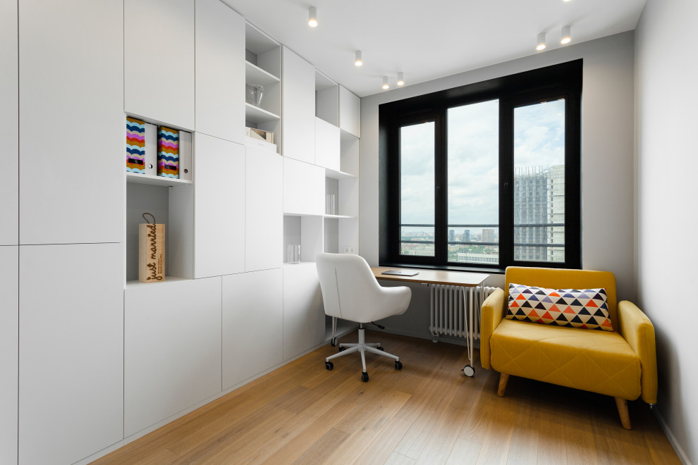 Сканди + лофт = уютная квартира для молодой семейной пары