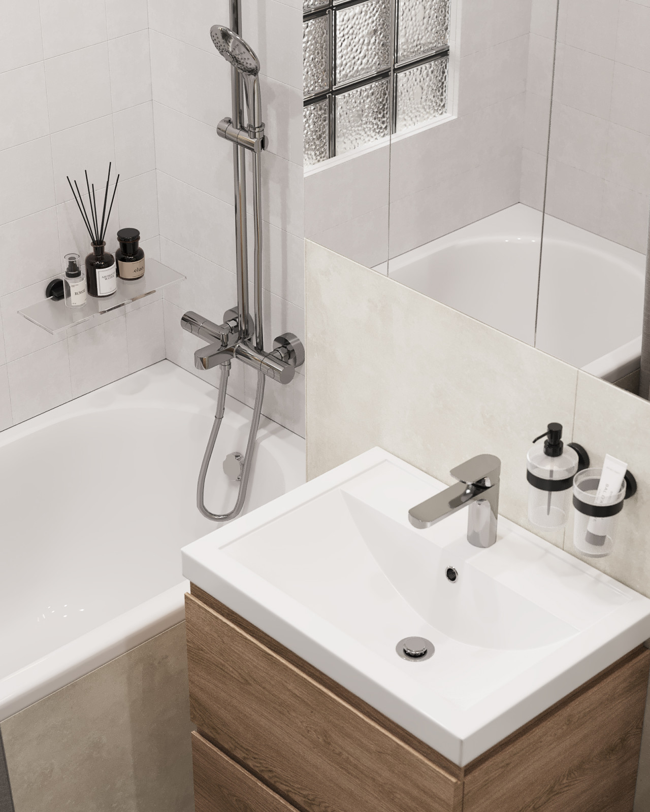 Интерьер однокомнатной квартиры под сдачу