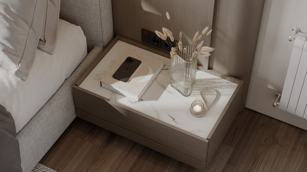 Мастер - спальня в загородном доме