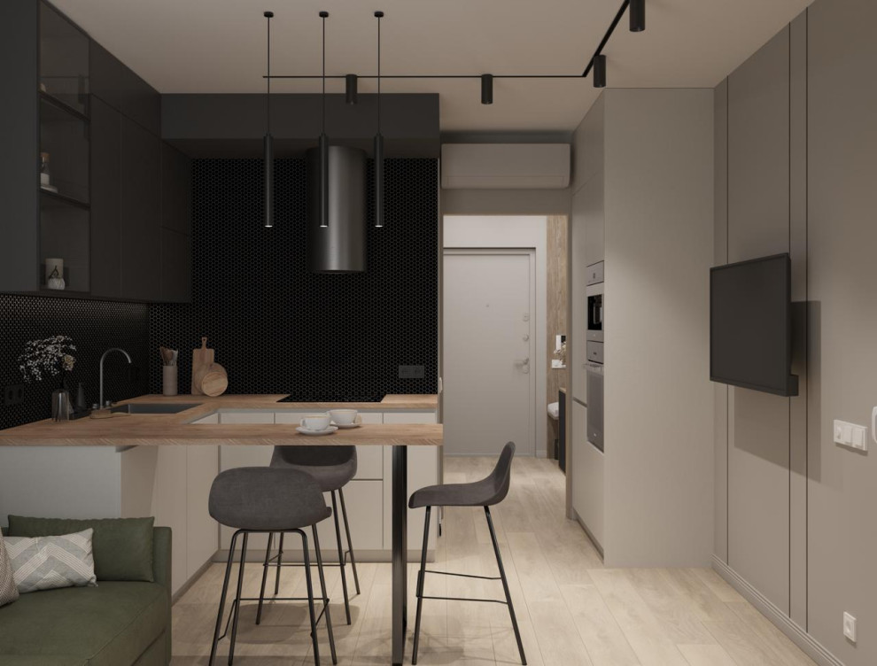 Обложка проекта: 1-комнатная квартира в СПБ для студента