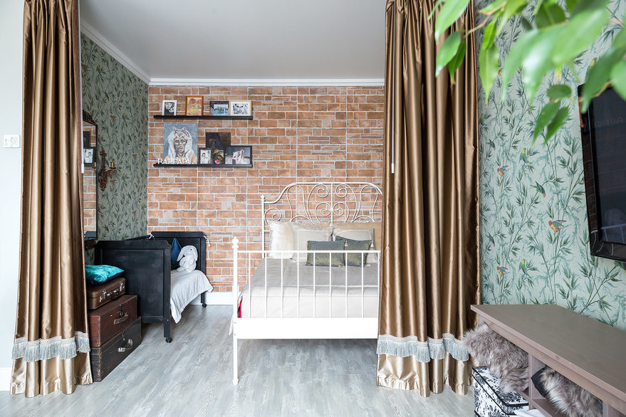 Одинцово ЖК "Гусарская баллада".Квартира в стиле Эклектика для молодой пары