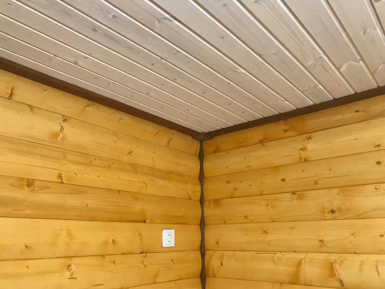 Отделка парной и комнаты отдыха