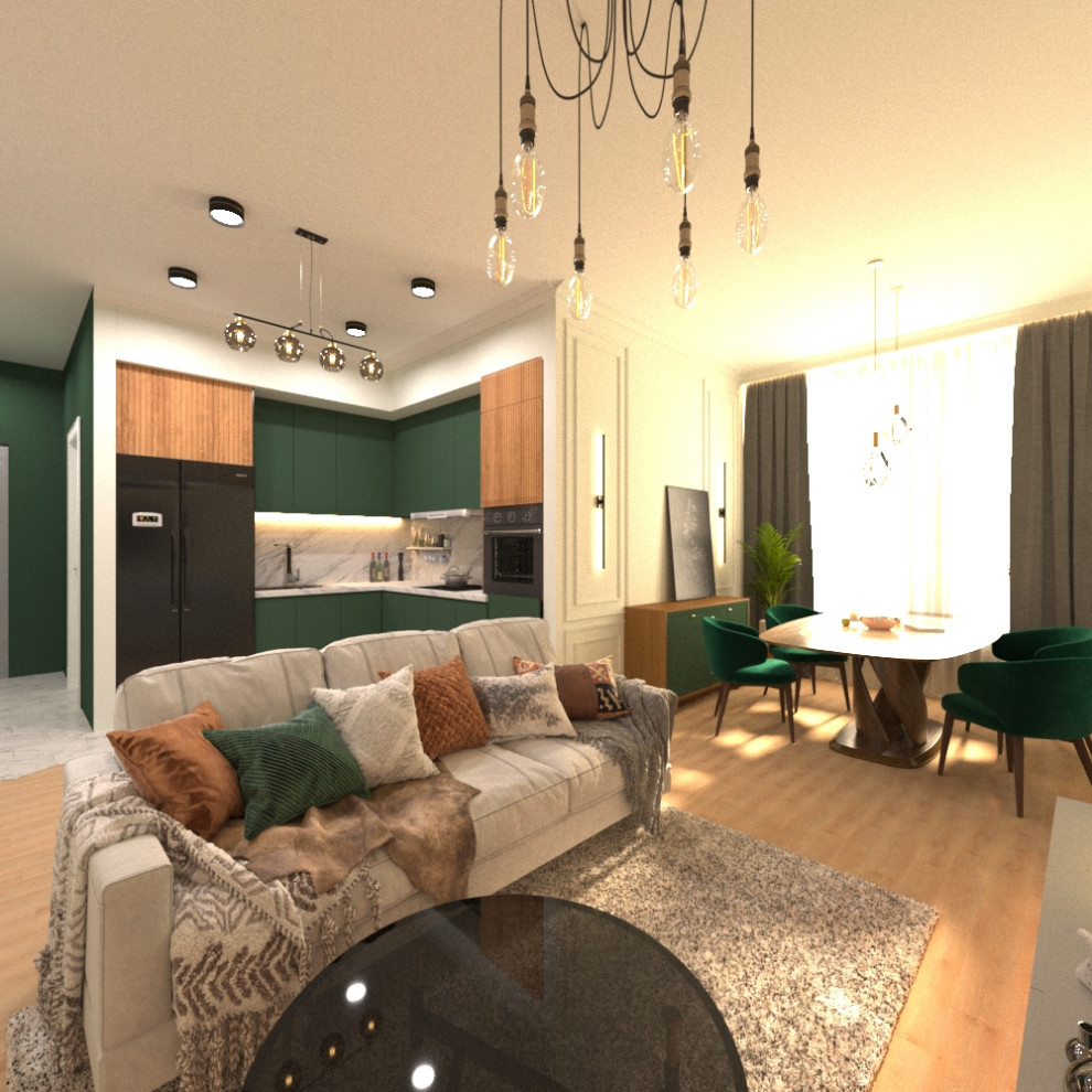 Обложка проекта: Квартира в ЖК Скандинавия