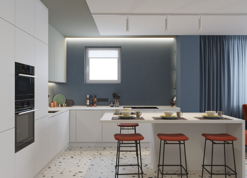 Терраццо(кухня-гостиная)