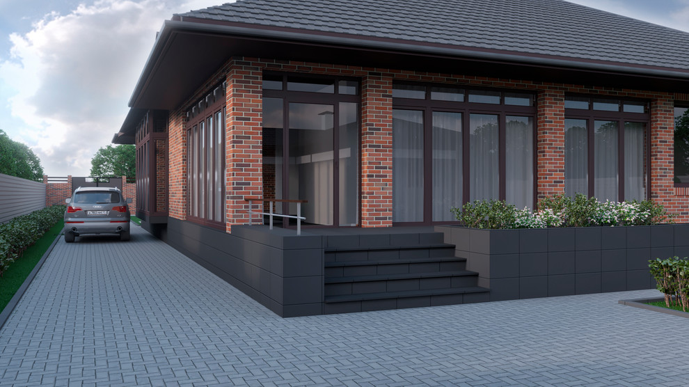 Частный дом с банным комплексом