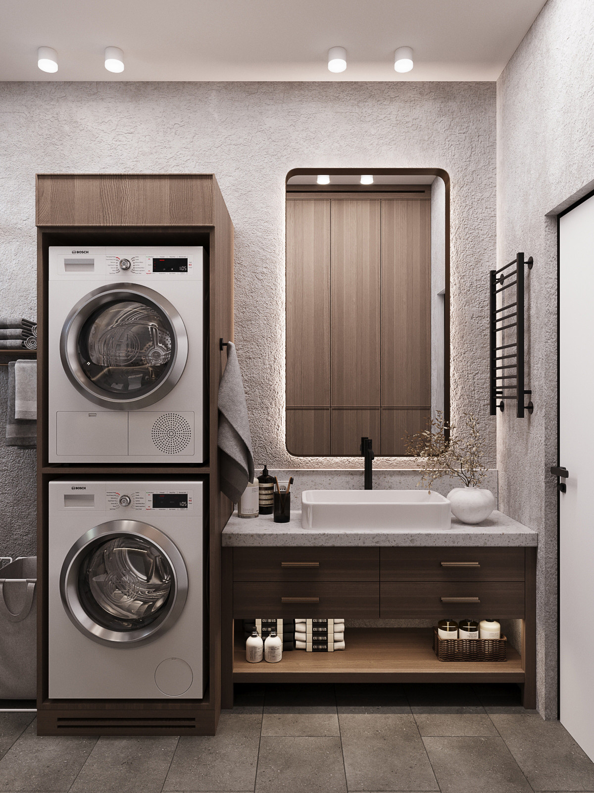 Частный дом в стиле джапанди